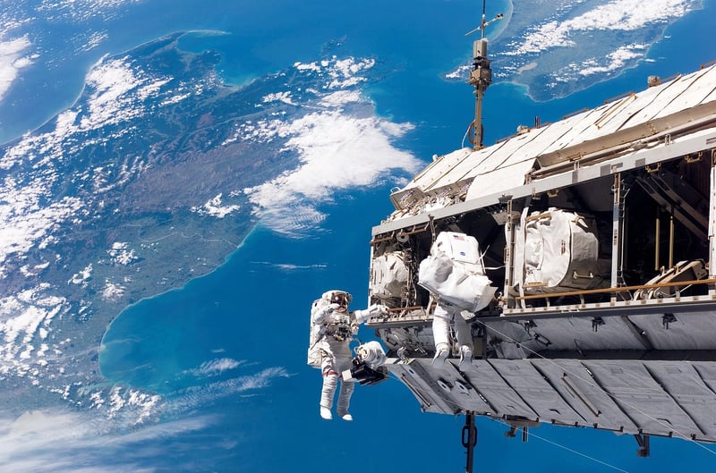 Spacecraft in Space